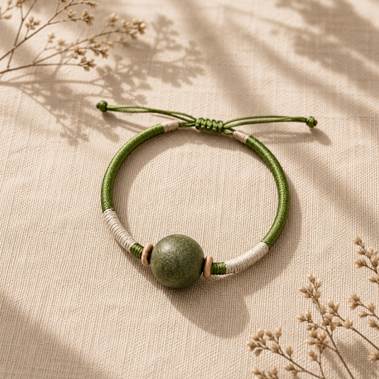 ROOT — Wood · Grove Herbal Bracelet