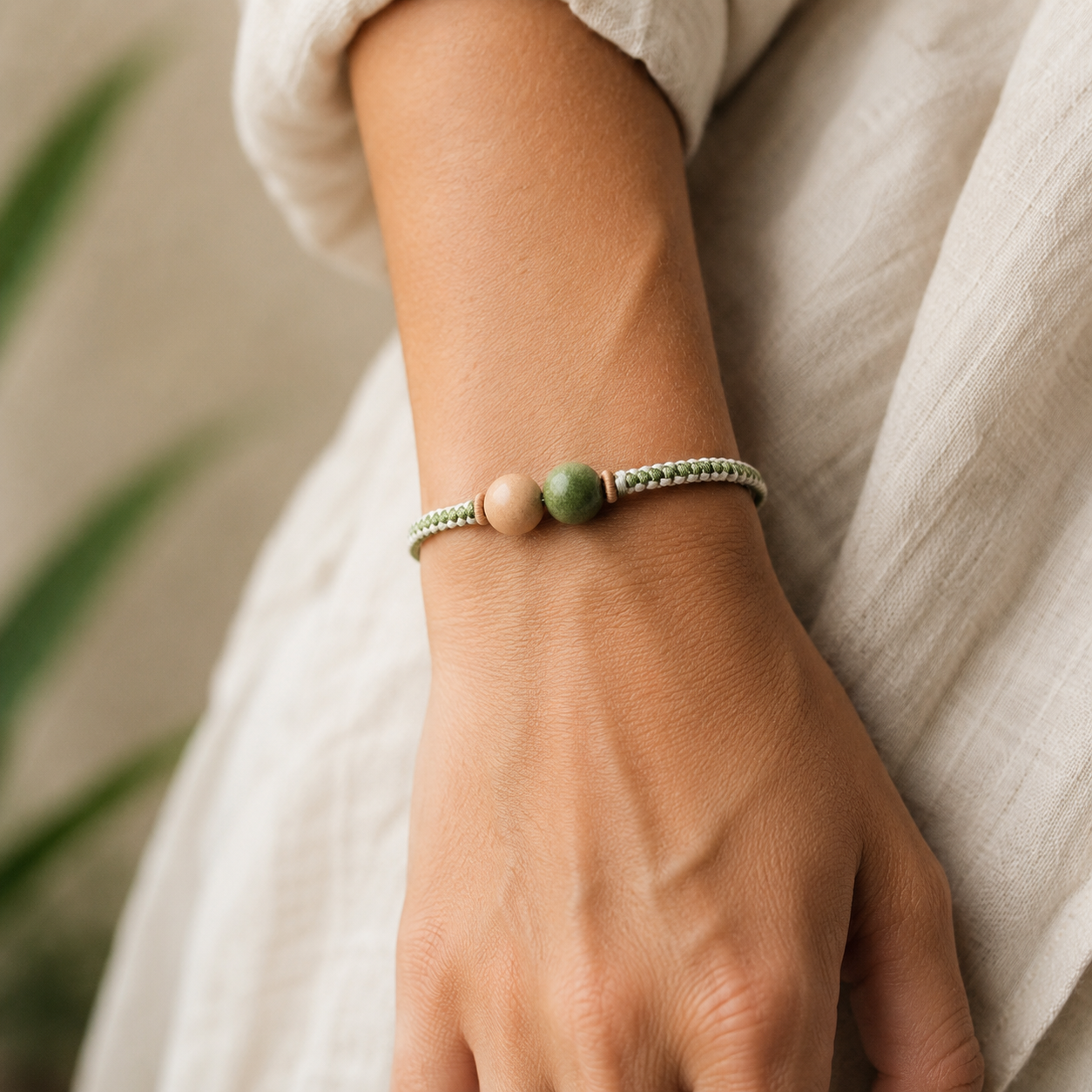 RESET — Wood · Grove Herbal Bracelet