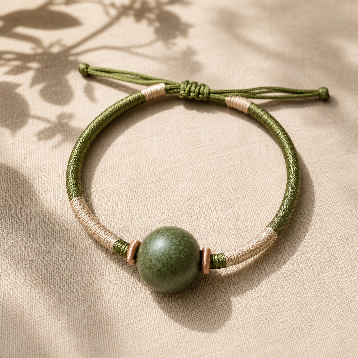ROOT — Wood · Grove Herbal Bracelet