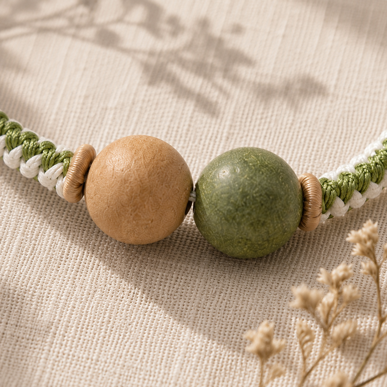 RESET — Wood · Grove Herbal Bracelet