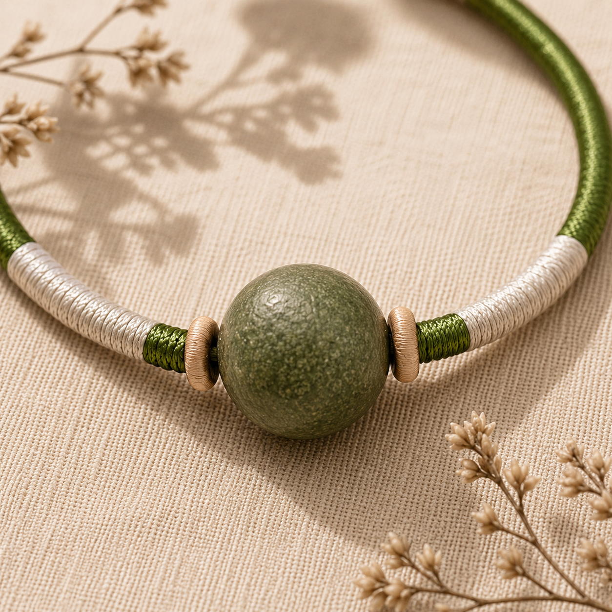 ROOT — Wood · Grove Herbal Bracelet
