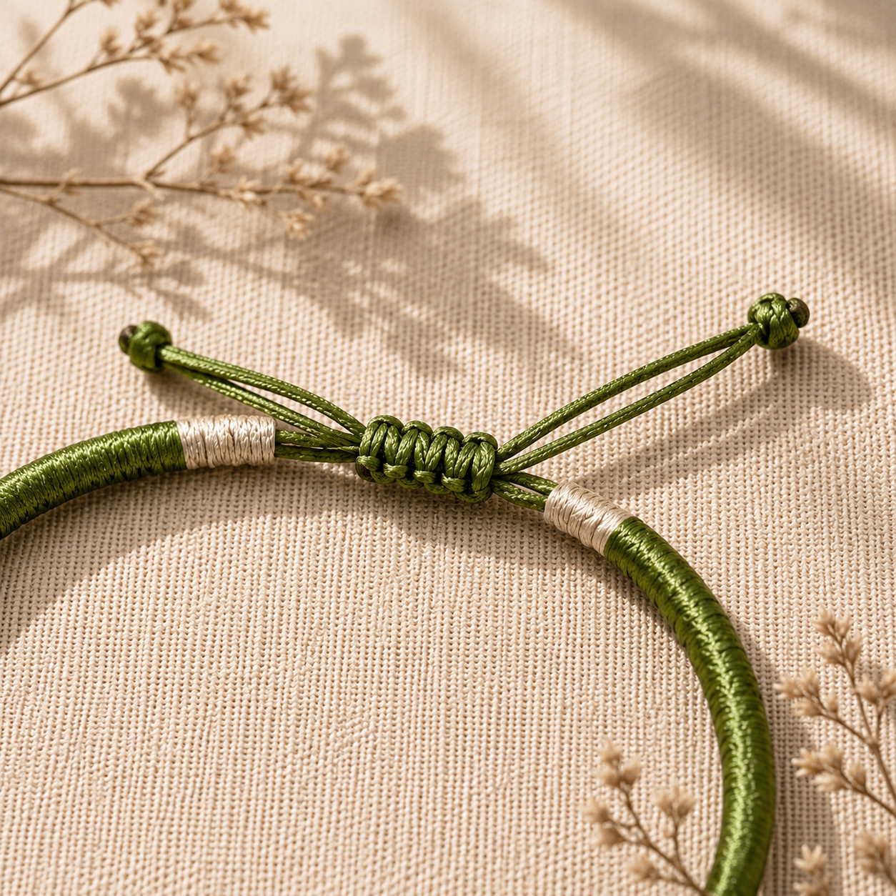 ROOT — Wood · Grove Herbal Bracelet